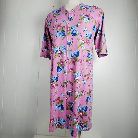 Buck & Buck zip front foral dress size 2x - Picture 10 of 12